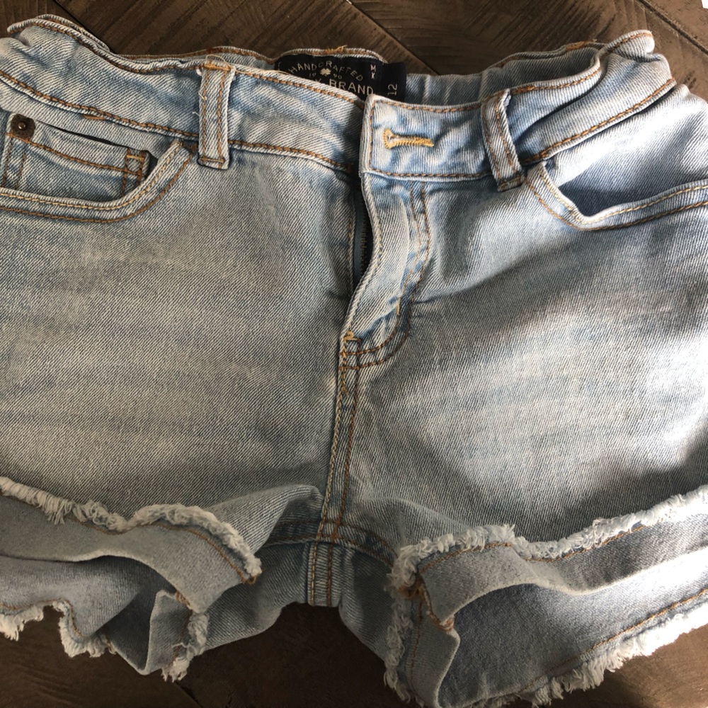 Girls Lucky Jean Shorts